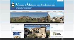 Desktop Screenshot of comune.galluccio.ce.it