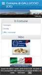 Mobile Screenshot of comune.galluccio.ce.it
